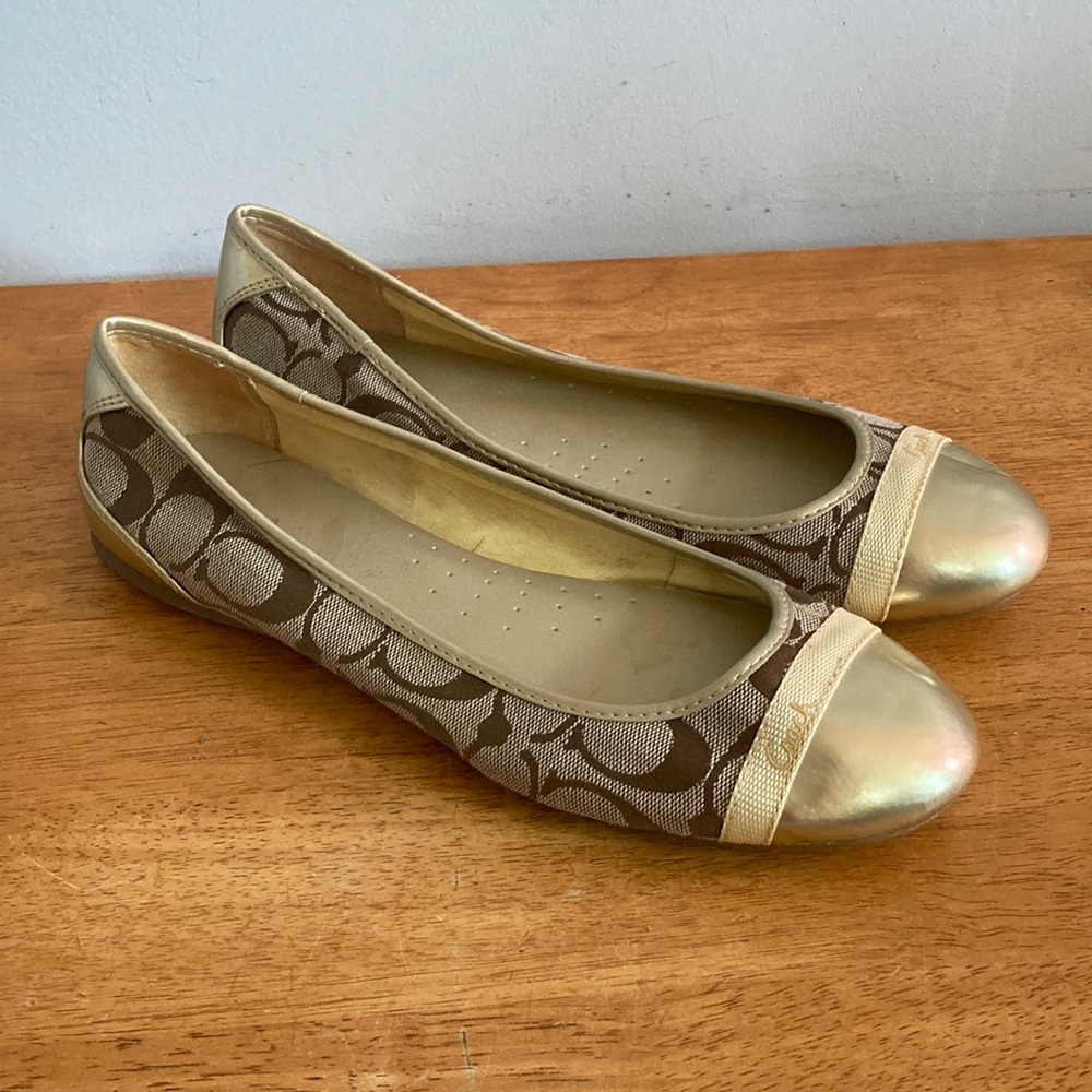 Coach Ballet Flats Size 9B